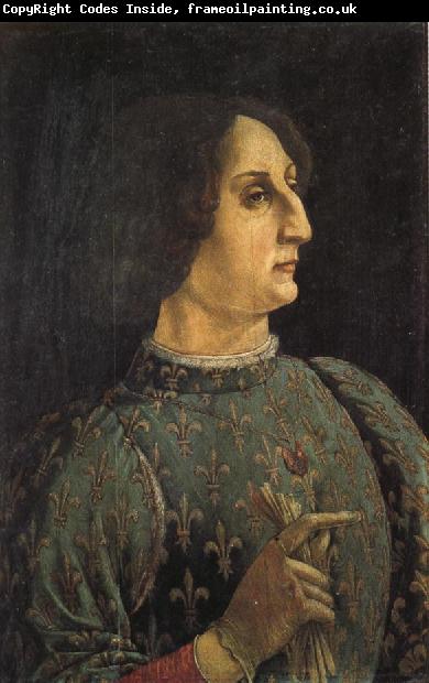 Piero pollaiolo Portrait of Galeazzo Maria Sforza